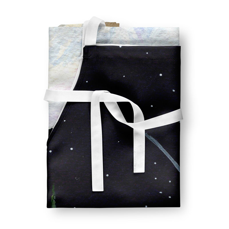 Tablier de pyrenees starry night