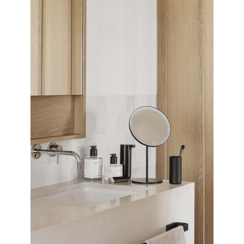 Modo Bathroom Accessory Tray, Black