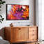 Abstrait «Abstract Caramel Splash Wall Art»-101779344