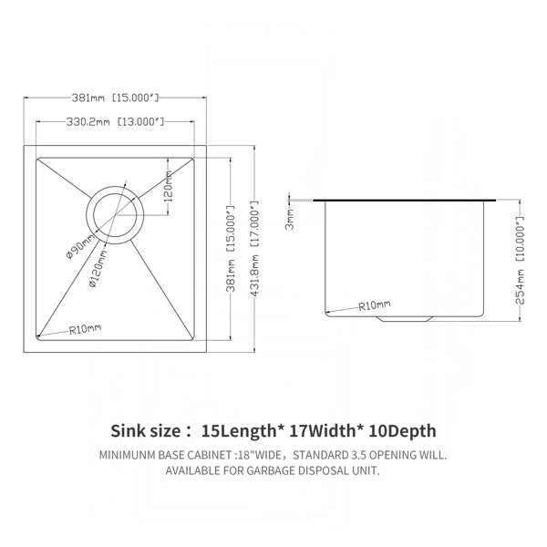 Product Dimensions