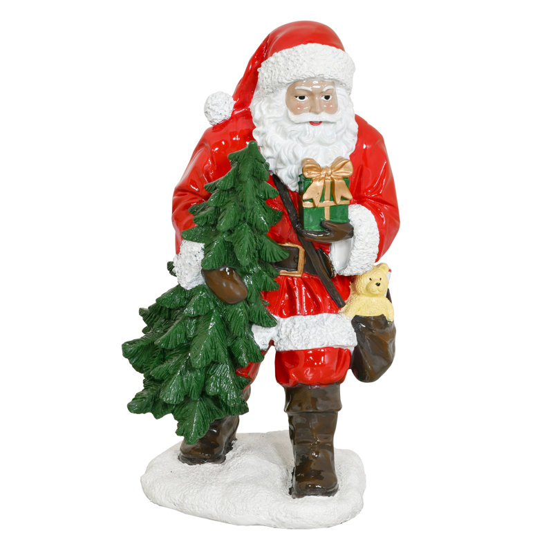 Père Noël avec arbre