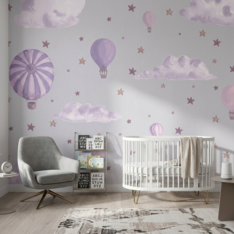 Décoration murale amovible pour chambre d'enfant, 160 po x 108 po, Peler et coller