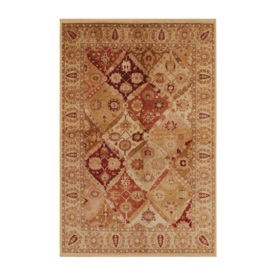 Tapis oriental brun / rouge Ristro