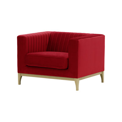 Bullis Velvet Armchair