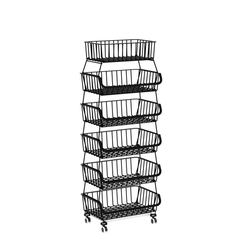 122cm H x 29cm W Utility Cart with Wheels