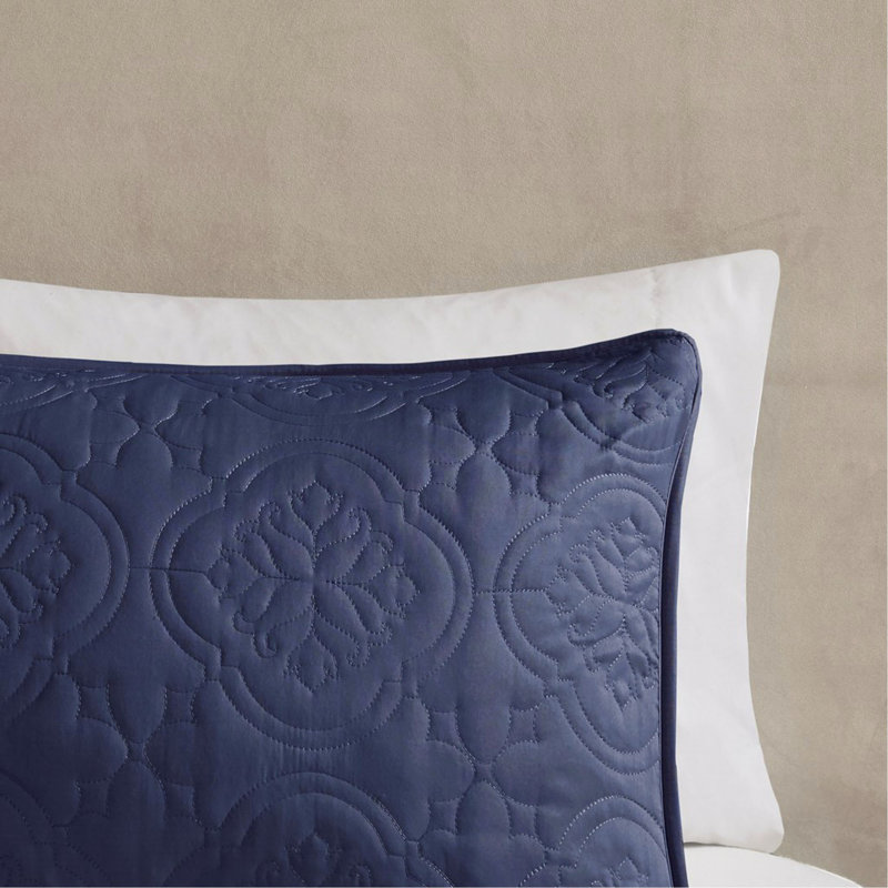 3 Piece Reversible Bedspread Set, King Coverlet + 2 Additional Pieces