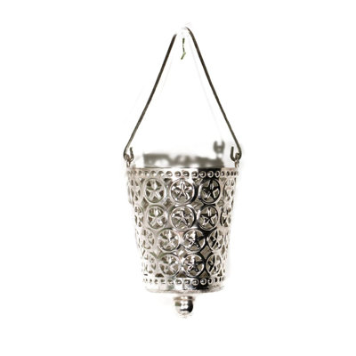 4'' H Metal Tabletop Votive Holder