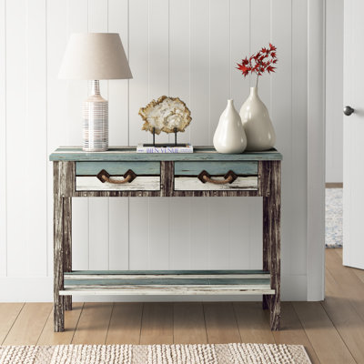 Eraman 42.5'' Solid Wood Console Table