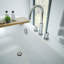 Dreamline Caribbean 66 In. W X 36 In. D Freestanding Bathtub In White