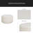 Upholstered Round Ottoman-114210816