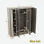 Armoire 4 portes avec 1 tiroir