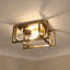 Plafonnier encastré 2 lumières Isiah -1420739498-1420739499