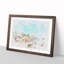 Skyline of Alfalma Lisbon Portugal - Picture Frame Painting Print-56853872-56853868
