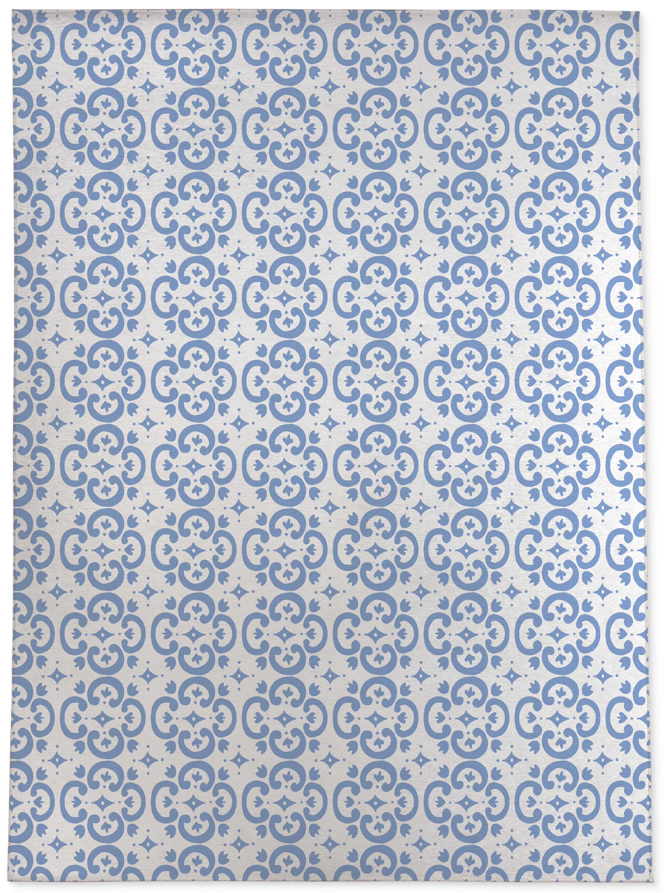 Periwinkle Modern Rug Charlton Home Canarsie Geometric Blue/Periwinkle Area Rug - Wayfair Canada