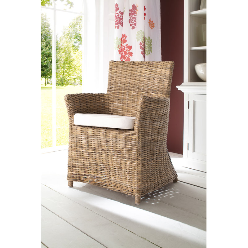 Chaise de patio avec coussin Waitsburg