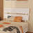 Solid Wood Platform Bed Frame , Twin Bed Frame With Headboard Included, Mid Century Modern Bed, White-451595206-451595207