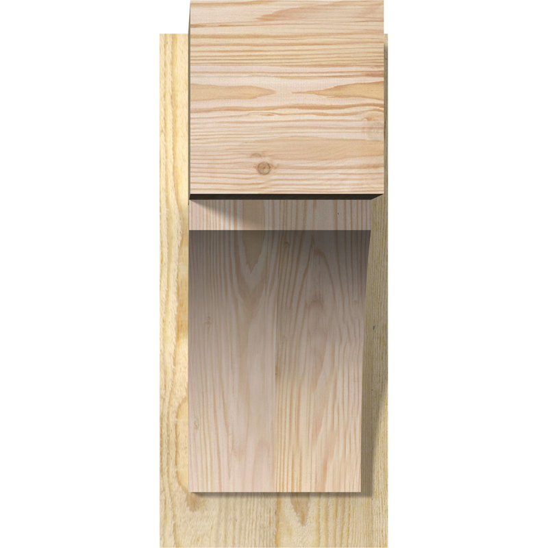 Bloc de bois rustique Thorton, P 12 po x H 24 po, Sapin Douglas de 5 1/2 po (lisse)