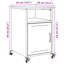 Quammen 36cm W Steel Bedside Table-474298737