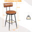 Counter Stool with Metal Frame-988660175-988660172