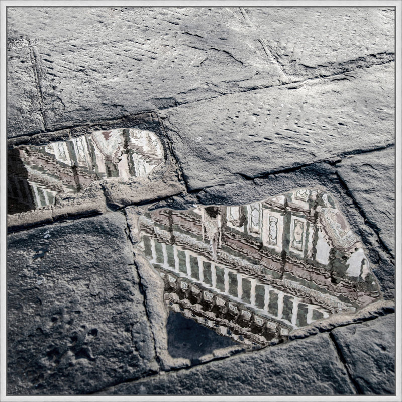 Reflecting History 4 Framed Photographic Print Canvas