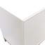 Table de chevet ivoire 2 tiroirs Pearl
