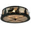 Rustic Lodge 4 - Light Flush Mount