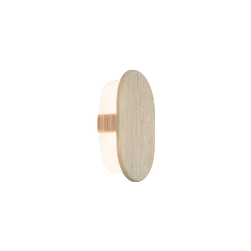 Tempus LED Flush Mount Sconce, 4000, Taupe