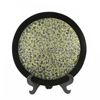Zanzibar Laquer Centerpiece Plate with Stand