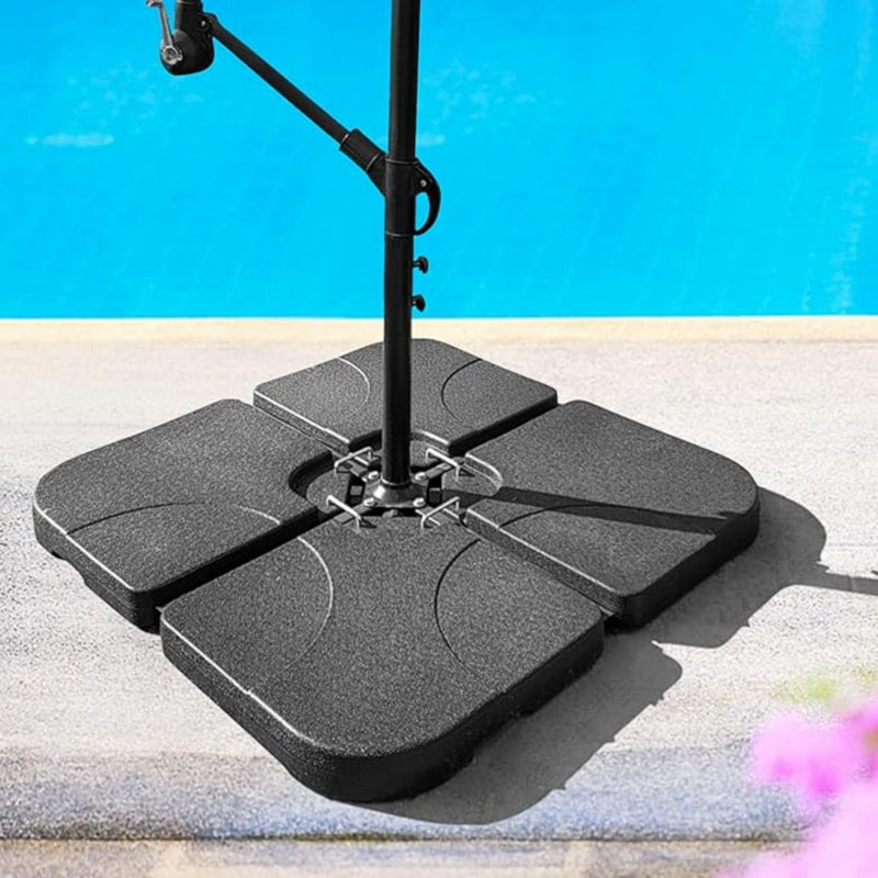 Soumeya Plastic Free Standing Umbrella Base