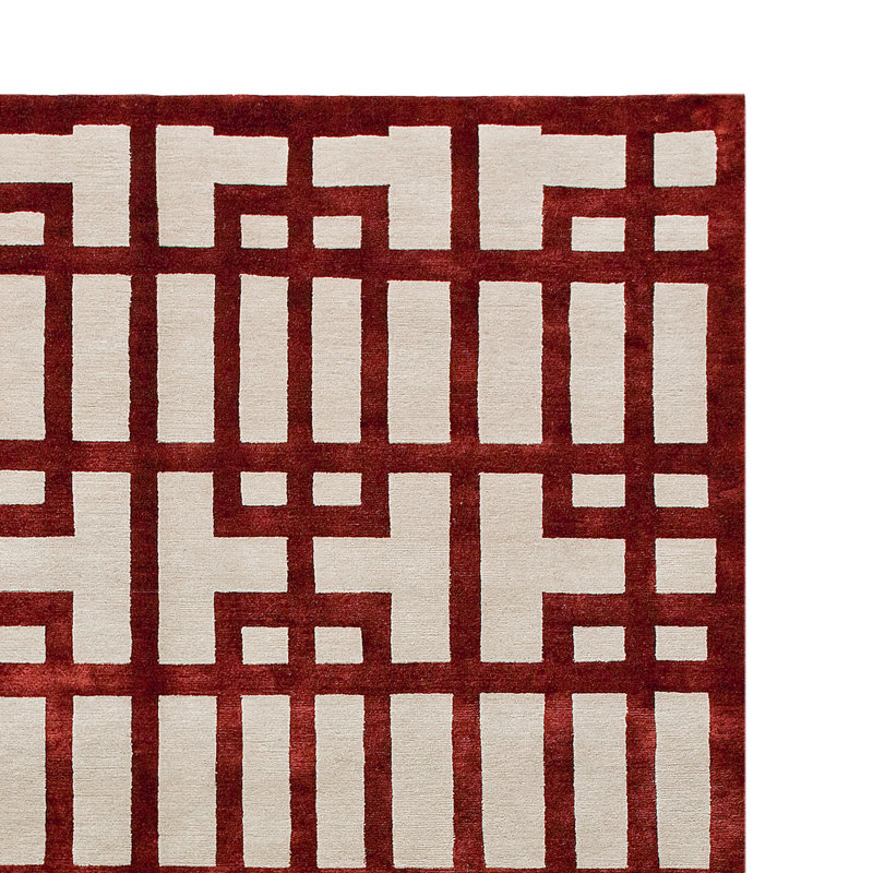 Geometric Area Rug, Rectangle 8' x 10'