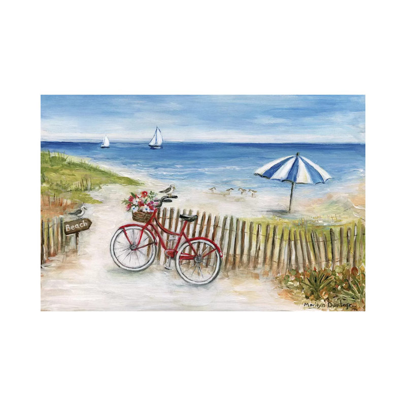 Peinture sur toile tendue, H 18 po x l 26 po x P 1,5 po