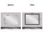  Ensemble de bordure de miroir de salle de bain, cadre entièrement assemblé à peler et coller - verre miroir NON inclus - garniture étroite bronze décoratif-1147768509