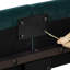 Lit tapissier pour grand lit en velours