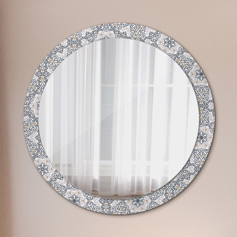 Huldar Glass Flat Wall Mirror