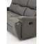 Lakendric 204Cm Faux Leather Pillow Top Arm Reclining Sofa