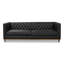 Fielder Sofa Black Leather-49492013