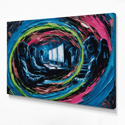 Sports Esports Grey Canvas Wall Art