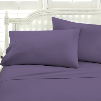 Simply Soft™ Chevron Embossed Bed Sheet Set