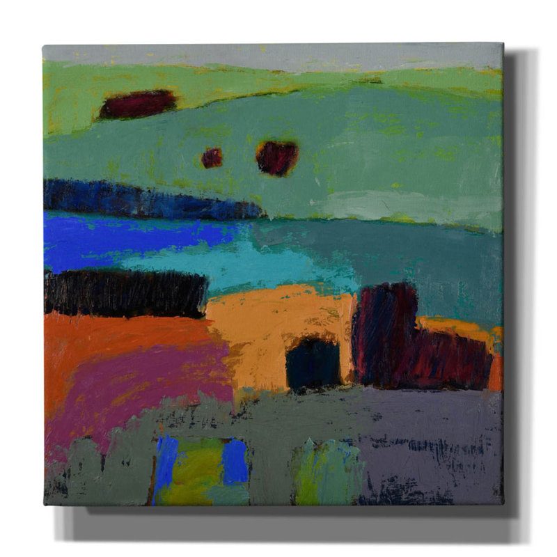 «From What I Saw», reproduction sur toile tendue, H 26 po x l 26 po x P 1,5 po