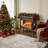 24" Freestanding Electric Fireplace Stove Heater With Upgraded Top Controls and Remote Control And 3D Flame Effect-1087033856