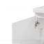 Meuble-lavabo mural moderne 36 po avec lavabo en céramique 36 po