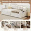 Upholstered Velvet Daybed-1573337161
