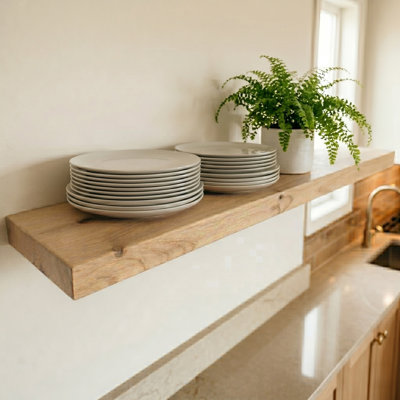 Pine Floating Shelf