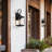 Emsley 17”H Black Outdoor Wall Light