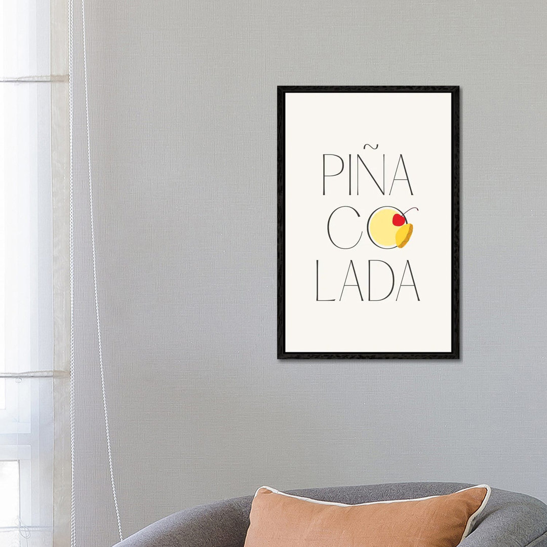 Pina Colada Cocktail von Mambo Art Studio - Gallery-Wrapped Canvas Giclée on Canvas