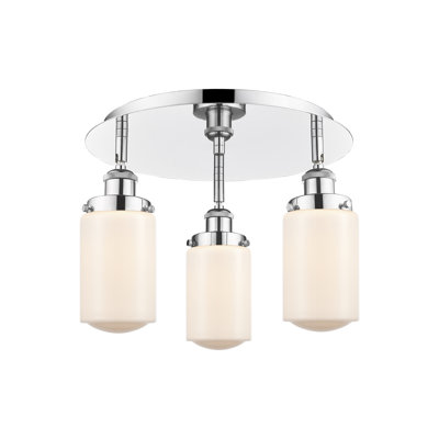 Erkson Glass Flush Mount