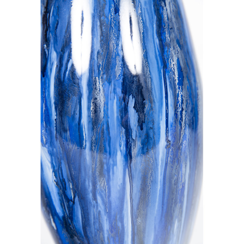Handmade Recycled Glass Table Vase
