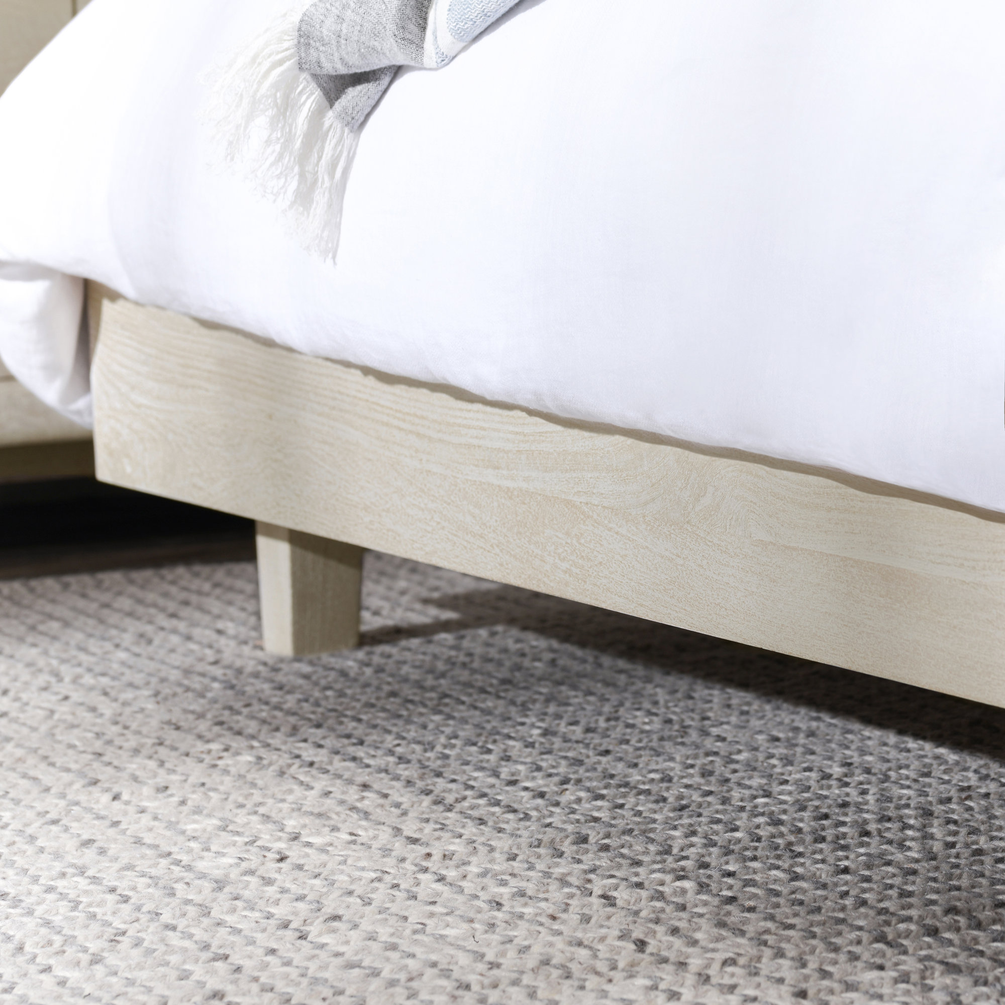 Reece Solid Wood Platform Bed, California King