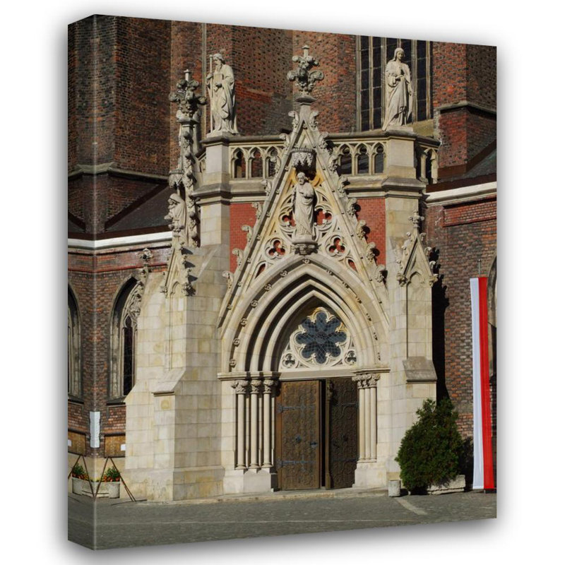Nysa Cathedral, 24" H x 18" W