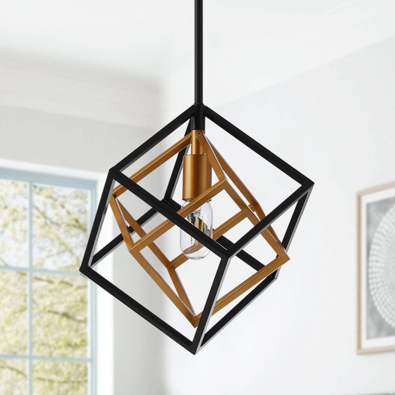 Luminaire suspendu géométrique 1 lumière Braeburn